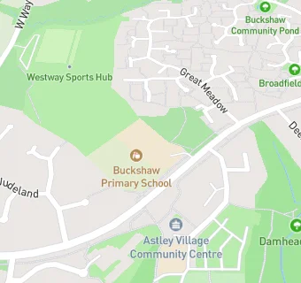 map for Buckshaw Primary School