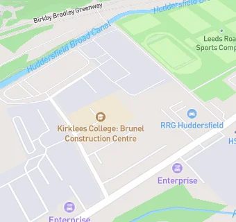 map for Kirklees College Brunel Centre Canteen