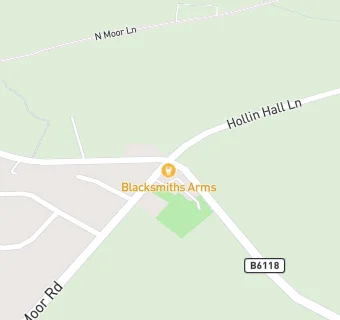 map for Blacksmiths Arms