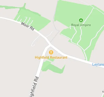 map for The Highfield Restaurant