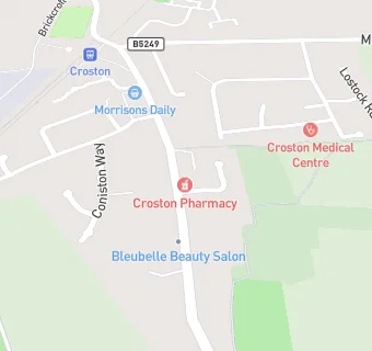 map for Croston Pharmacy