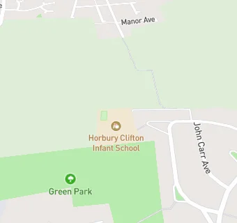 map for Horbury Clifton Infant School