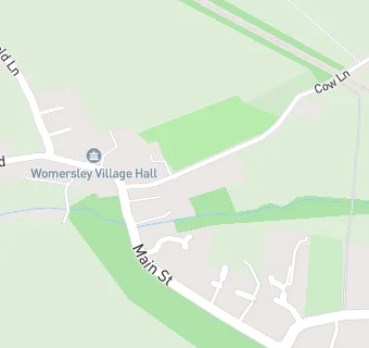 map for Womersley Church of England Primary School