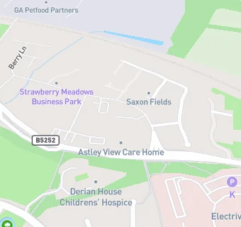 map for Strawberry Fields Day Nursery