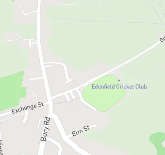 map for Edenfield Cricket Club