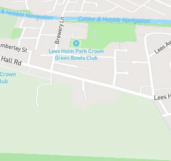 map for Thornhill Lees Village Hall & Social