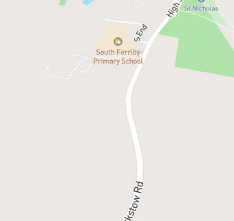 map for South Ferriby Primary School