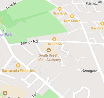 map for South Ossett Infant Academy