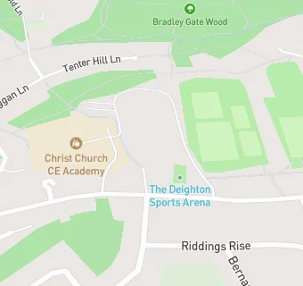 map for Christ Church Ce Academy