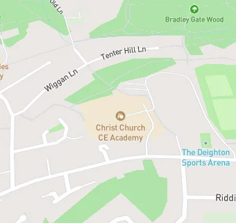 map for Christ Church CE Academy