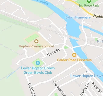 map for Lower Hopton Working Mens Club