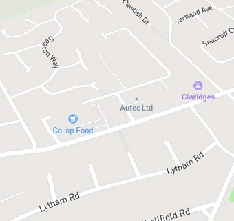 map for Fylde Road Pharmacy