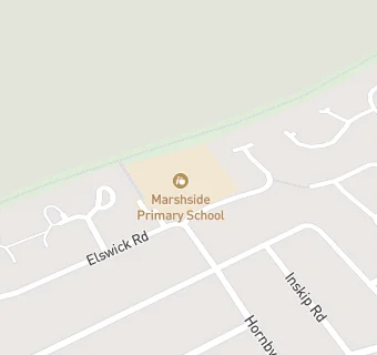 map for Marshside Primary School