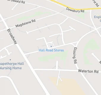 map for Hall Road Stores