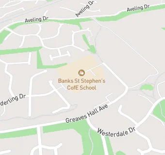 map for Banks St Stephen's CofE School