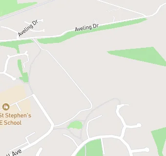 map for Banks St Stephens C Of E Primary School