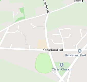 map for Barkisland CofE VA Primary School