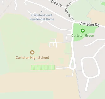 map for Carleton High School