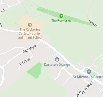 map for Carleton Community Centre