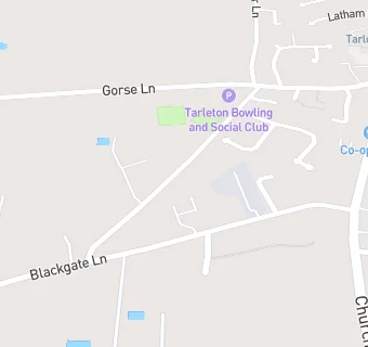 map for Tarleton Bowling And Social Club