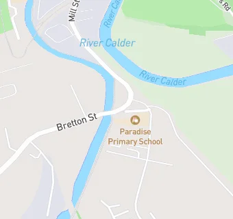 map for Paradise Primary School