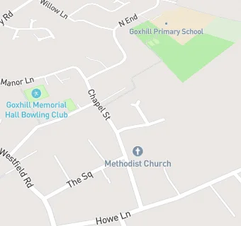 map for Goxhill Memorial Hall