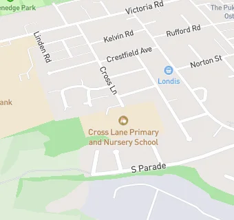 map for Cross Lane Primary and Nursery School