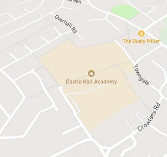 map for Castle Hall Academy