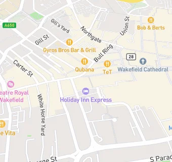 map for Holiday Inn Express