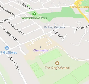 map for The King's School Specialising in Mathematics and Computing