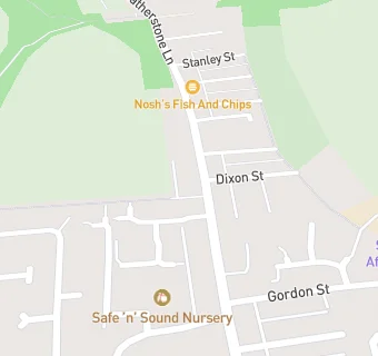 map for Safe 'n' Sound Nursery