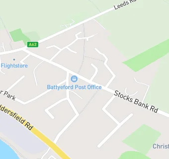 map for Batteyford Stores