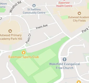 map for Eastmoor Arlfc