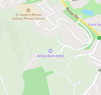 map for Othellos at  Astley Bank Hotel Ltd