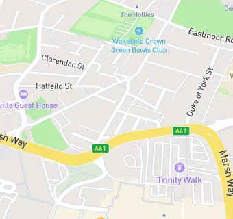 map for Pinderfields Off Licence