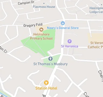 map for The Refectory