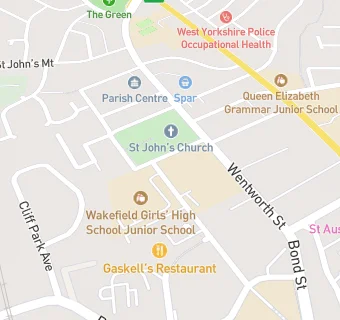 map for Holroyd Howe Ltd @ Wakefield Grammar Pre-Prepatory School