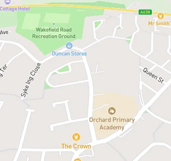 map for Orchard Primary Academy