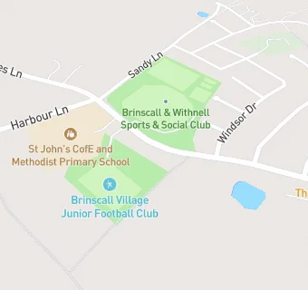 map for Brinscall & Withnell Ath & Rec