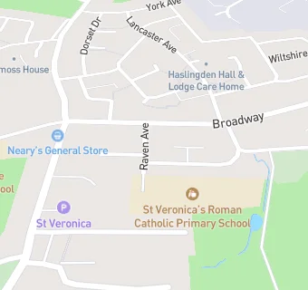 map for St Veronicas Primary School  (Kitchen)