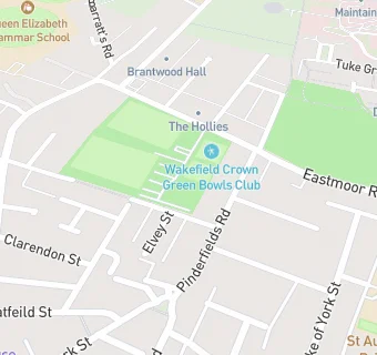 map for Wakefield Sports Club