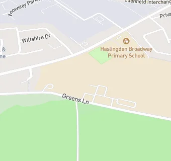 map for Haslingden High School and Sixth Form