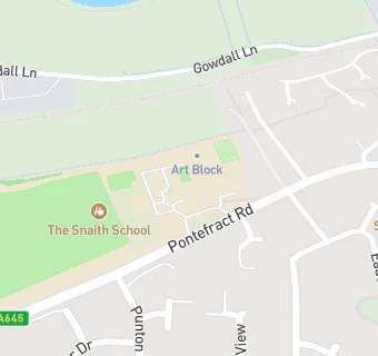 map for The Snaith School