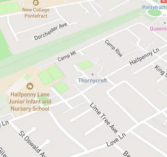 map for Thornycroft Centre