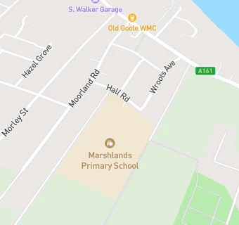 map for Marshlands Primary School