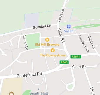 map for The Downe Arms