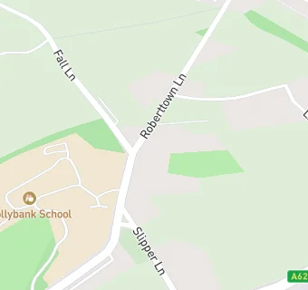 map for Hollybank School