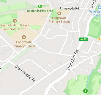 map for Longroyde Surgery