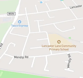 map for Lancaster Lane Community Primary School