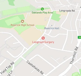 map for Longroyde Surgery